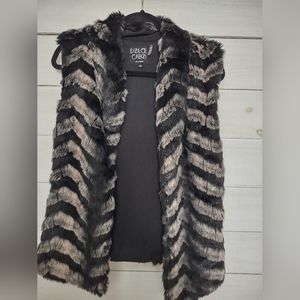 Dolce Cabo faux fur vest
